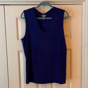 Travelers by Chico’s - Deep Purple Tank Top Size 3